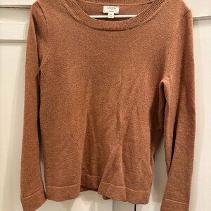 J. Crew - Teddie Wool, Cool Blend Sweater Size XS in Camel